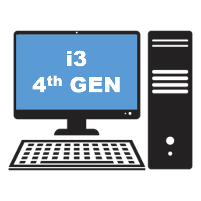 i3 4th Gen Assembled Desktop