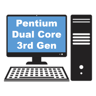 Pentium Dual Core 3rd Gen Branded Desktop